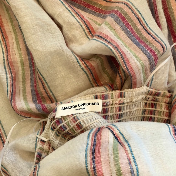 Amanda Uprichard Christie Linen Dress XS - Picture 3 of 4